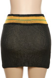 Pantalones con estampado de calle y patchwork regular cintura baja posicionamiento estampado verde