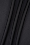 Черные сексуальные знаменитости, однотонные лоскутные платья с юбкой и круглым вырезом в стиле пэчворк