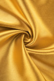 Gold Street Solid Patchwork Spänne Mandarin Collar Toppar