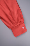 Robe longue blanche élégante en patchwork uni avec ceinture plissée à col en V (ceinture incluse)