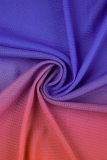 Colour Casual Gradual Change Print Cardigan Outerwear