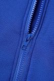 アーミーグリーン カジュアル ソリッド パッチワーク ドローストリング ポケット ジッパー フード付き襟 長袖 XNUMX枚
