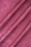 Rose Red Street Однотонные лоскутные комбинезоны с U-образным вырезом и кисточками стандартного размера