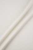 Абрикосовые сладкие однотонные лоскутные длинные платья с V-образным вырезом