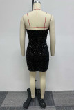 Red Party Elegant Formal Sequins Feathers Strapless Strapless Dress Dresses