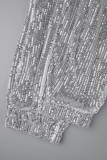Silver Street Solide Paillettes Patchwork Harlan Taille Haute Harlan Patchwork Bas