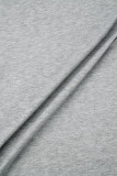 Patchwork estampado elegante preto plissado com decote em O manga curta duas peças