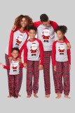 Красная одежда для сна на Рождество и Рождество в стиле пэчворк с принтом Red Living