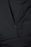 Черные элегантные эластичные комбинезоны без бретелек с повязками и кромкой