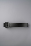 Patchwork imprimé élégant noir et blanc avec ceinture, robes jupe crayon à col en V (ceinture incluse)