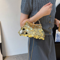 Gold Street Solid Sequins Patchwork Bags