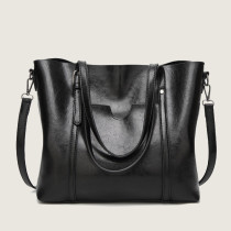Schwarze Vintage Schlichtheitstaschen mit Reißverschluss
