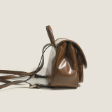 Braune Daily Simplicity Solid Patchwork-Taschen