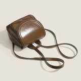 Braune Daily Simplicity Solid Patchwork-Taschen
