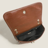 Brown Elegant Simplicity Solid Metal Accessories Decoration Bags