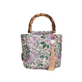 Purple Daily Print Patchwork Bags