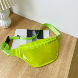 Green Sportswear Daily Solid See-through Bags