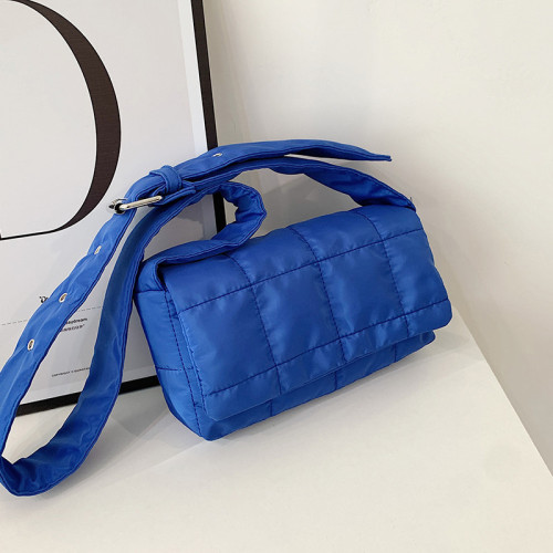 Повседневные сумки в стиле пэчворк в клетку Baby Blue Simplicity