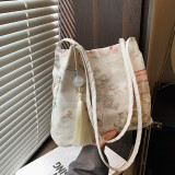 Green Daily Embroidery Patchwork Bags