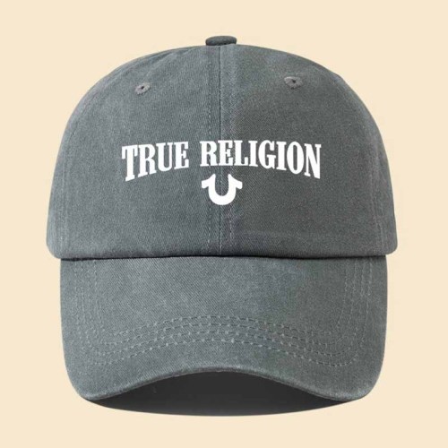 Grey Casual Street Letter Embroidered Hat