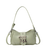 Green Daily Vintage Solid Metal Accessories Decoration Bags