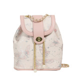 Pink Daily Print Patchwork Bags