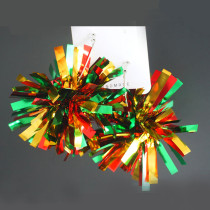 Multicolor Street Color Block Tassel Sequins Patchwork Earrings(1 piece=2 pairs)