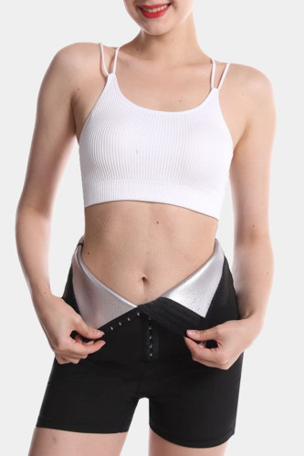 Silver Casual Sportswear Solid Color Patchwork