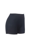 Black Casual Sportswear Print Basic Skinny High Waist Conventional Positioning Print Bottoms