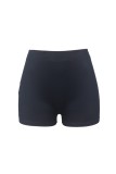Black Casual Sportswear Print Basic Skinny High Waist Conventional Positioning Print Bottoms