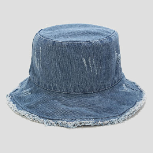 Medium Blue Street Patchwork Hat