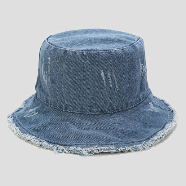 Medium Blue Street Patchwork Hat