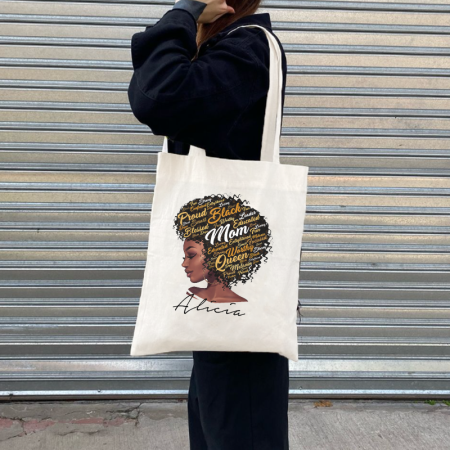 White Casual Daily Figure Print Letter Print Bags
