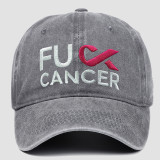 Black Street Letters Patchwork Hat