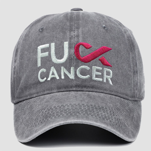Grey Street Letters Patchwork Hat