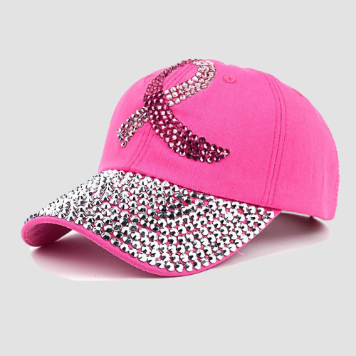 Rose Red Street Patchwork Hot Drill Hat