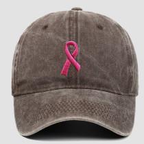 Coffee Street Embroidery Patchwork Hat
