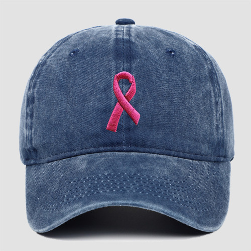 Navy Street Embroidery Patchwork Hat