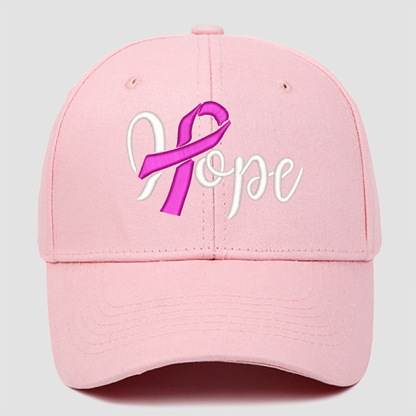 Pink Street Letters Patchwork Hat
