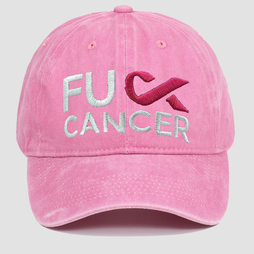 Pink Street Letters Patchwork Hat