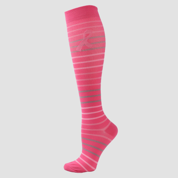 Pink Daily Letters Patchwork Sock