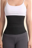 Black Daily Solid Color Patchwork Bustiers