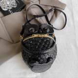 Red Halloween Purse Owl Shape Clutch Chain Shoulder Bag Party Small Crossbody Bag Spooky Goth Horror Cute Purses