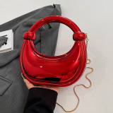Blue Pink Colorful Gradient Iridescent Acrylic Handbag Chains Bags