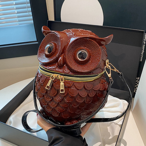 Red Halloween Purse Owl Shape Clutch Chain Shoulder Bag Party Small Crossbody Bag Spooky Goth Horror Cute Purses