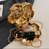 Colour Casual Colourful Flower Shaped Chain Crossbody Bag Y2K Style Theme Party Shoulder Bag