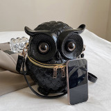 Red Halloween Purse Owl Shape Clutch Chain Shoulder Bag Party Small Crossbody Bag Spooky Goth Horror Cute Purses