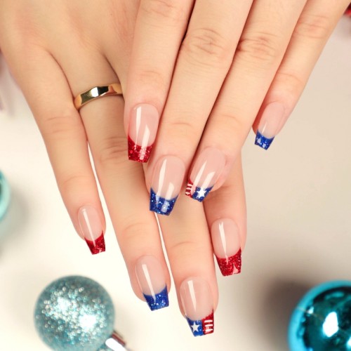Blue Red Daily The stars Basic Nail Paste