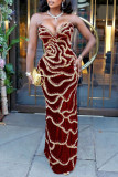 Ink Green Sequins Backless Zipper Strapless Long Formal Evening Party Bodycon Maxi Dresses