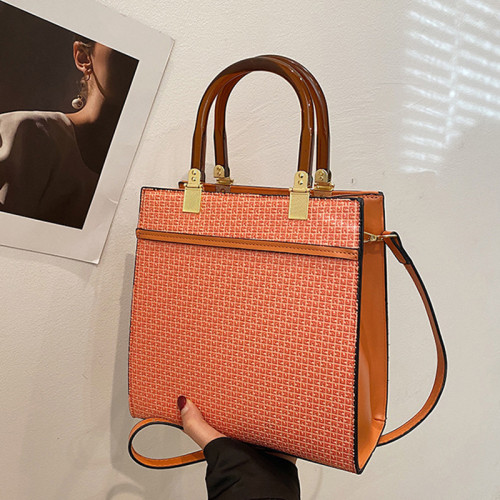 Tangerine Red Daily Zipper Bags